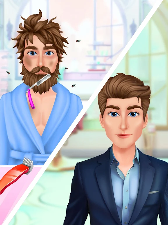 Barber Shop: Hair Tattoo Games  Screenshot 1