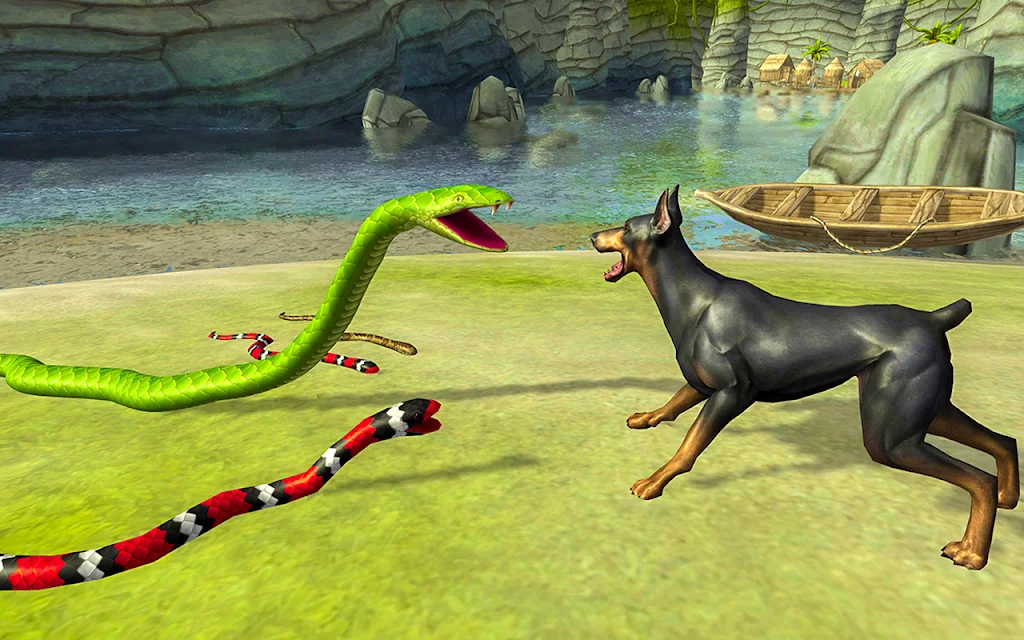 Deadly Anaconda Cobra Attack  Screenshot 1