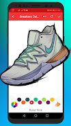 Sneakers Coloring Book. Fun  Screenshot 2