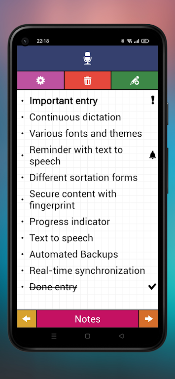 Voice Notepad - Speech to Text  Screenshot 2