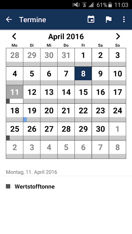 ALBA Abfuhrkalender  Screenshot 4