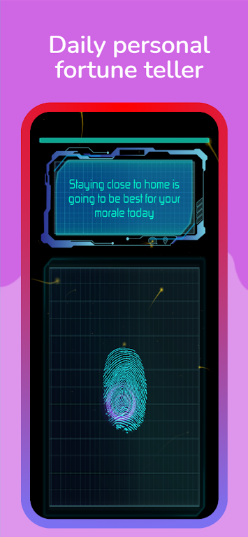 Real Fingerprint Fortune Test  Screenshot 1