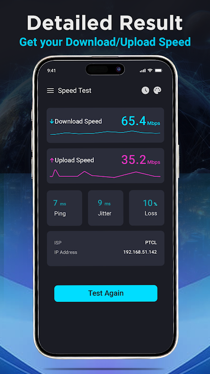 Internet Speed Test Meter  Screenshot 4