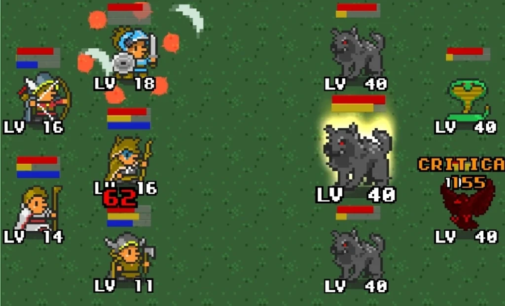 Grow Heroes - Idle Rpg  Screenshot 1