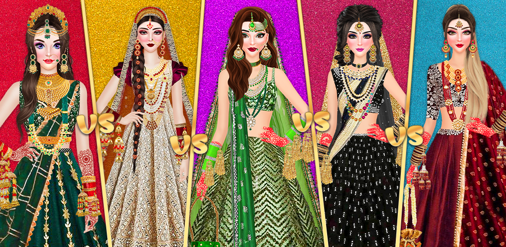 Desi Indian Bride Dressup game  Screenshot 4