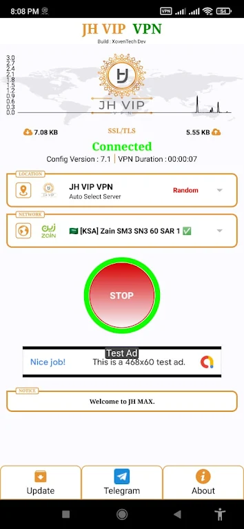 JH VIP VPN  Screenshot 1