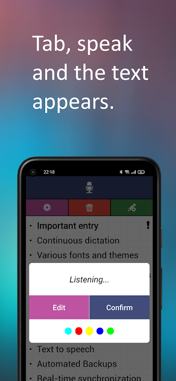 Voice Notepad - Speech to Text  Screenshot 3