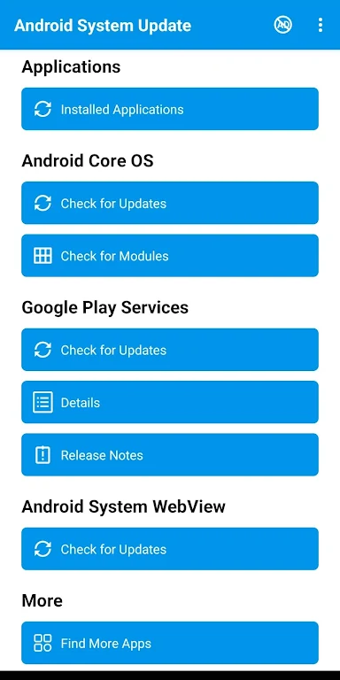 System Update for Android  Screenshot 1