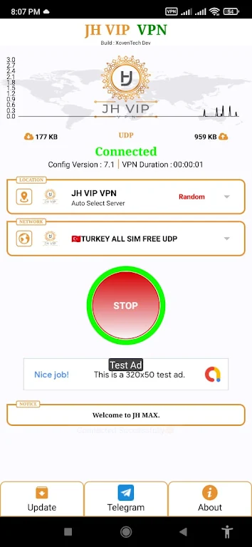 JH VIP VPN  Screenshot 2