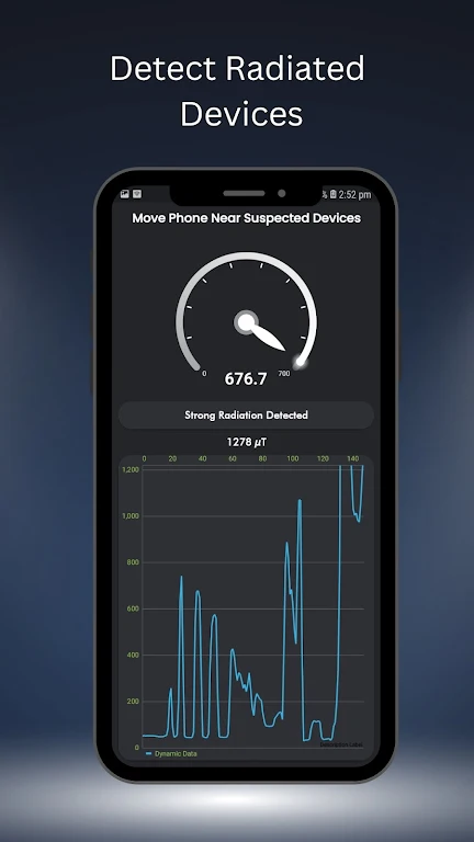 Radiation Detector – EMF meter  Screenshot 2