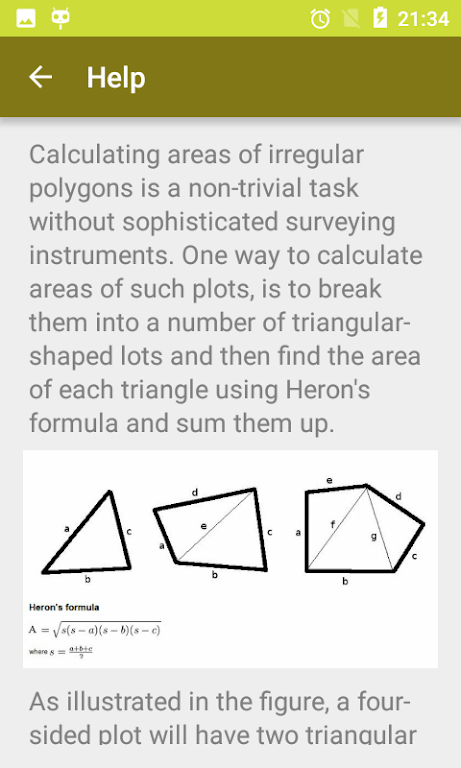 Land Area Calculator Converter  Screenshot 2