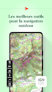 Iphigénie | The Hiking Map App  Screenshot 2