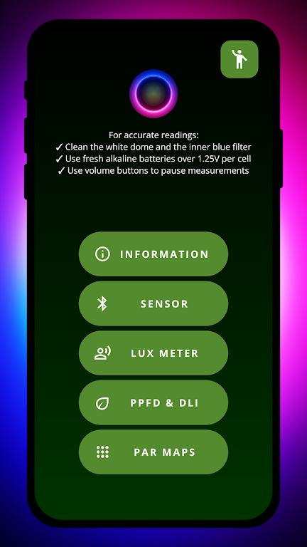 PPFD Meter  Screenshot 1