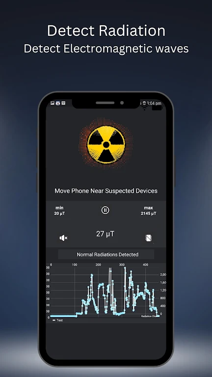 Radiation Detector – EMF meter  Screenshot 3