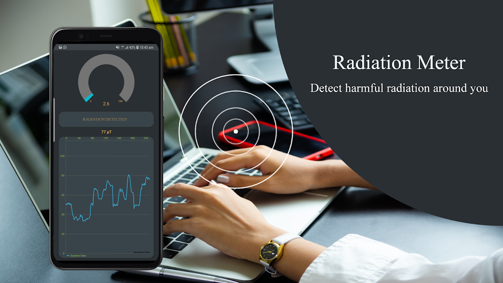 Radiation Detector – EMF meter  Screenshot 1