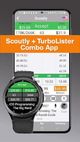 Scoutly TurboLister Combo App  Screenshot 1