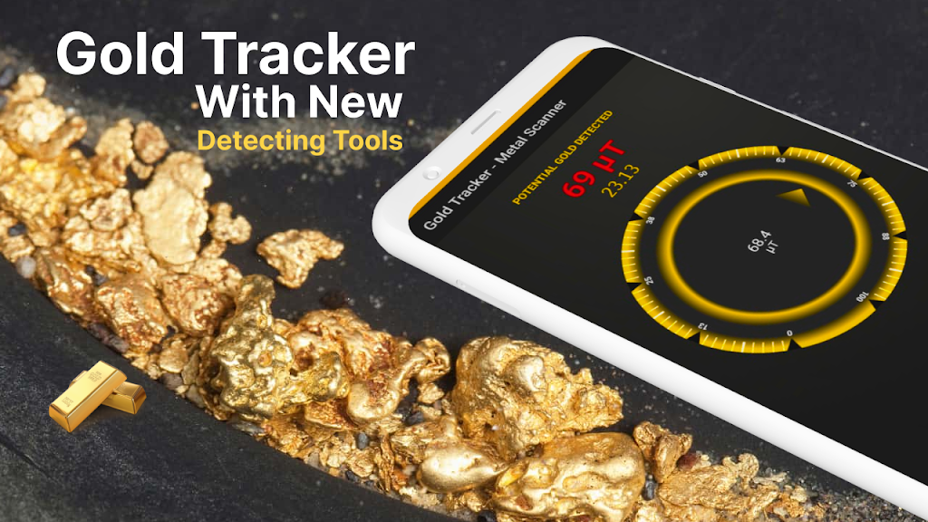 Gold Tracker - Metal Scanner  Screenshot 1