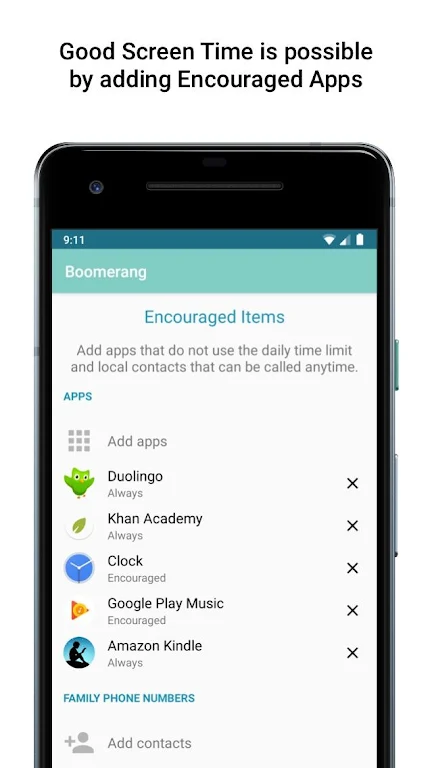 Boomerang Parental Control  Screenshot 3