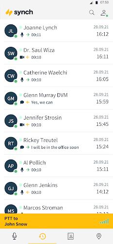 Synch Push To Talk (PTT)  Screenshot 3