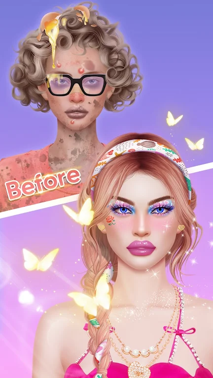 Solitaire Makeup, Makeover  Screenshot 3