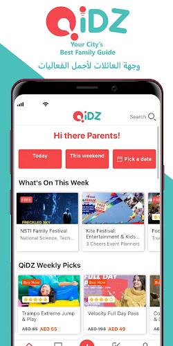 QiDZ: Family Activities Guide  Screenshot 1