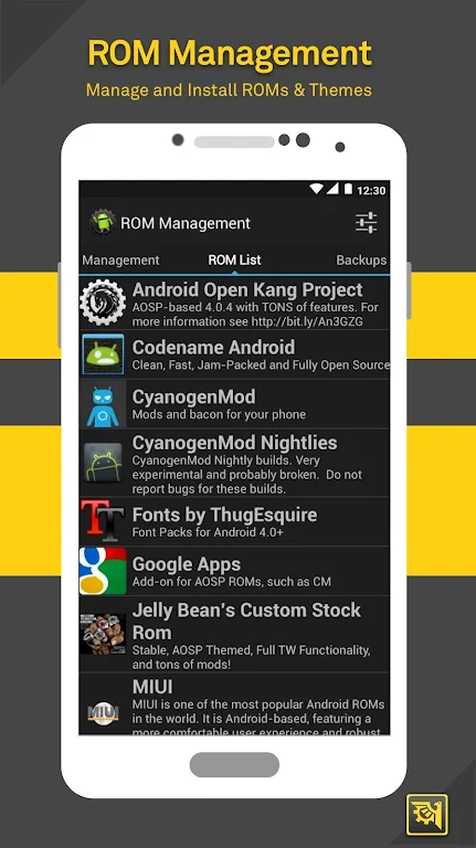 ROM Toolbox Lite  Screenshot 1