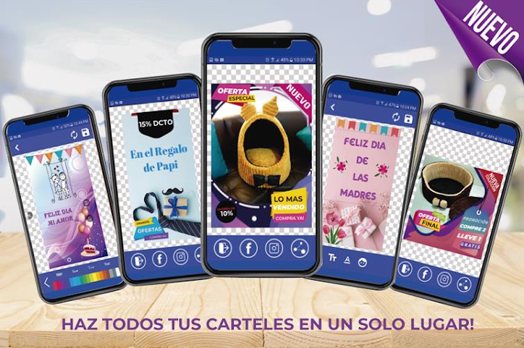 Poster Maker 2021 In Spanish  Screenshot 2