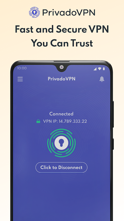 PrivadoVPN  Screenshot 1