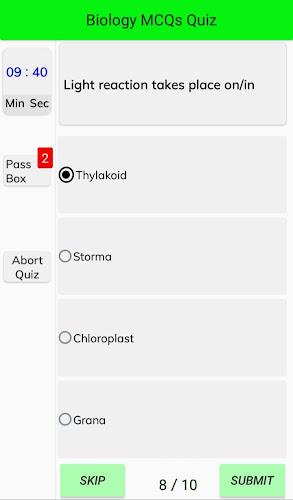 Biology MCQs Bank | Hindi  Screenshot 6