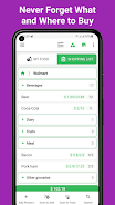 Food List Tracking & Shopping  Screenshot 8