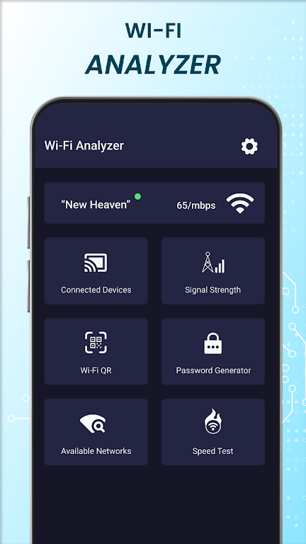 Wifi Analyzer - Speed Test App  Screenshot 1