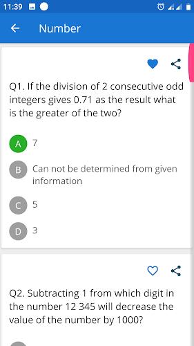 Mathematics MCQ Solution App  Screenshot 3