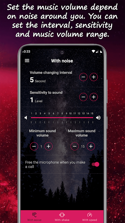 Noise cancellation with music  Screenshot 2