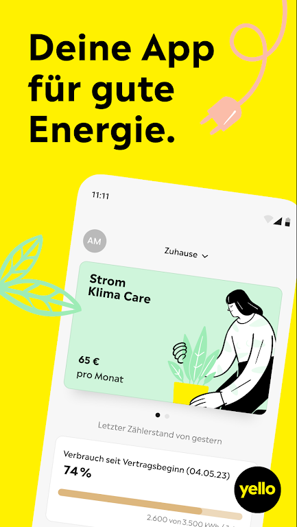 Yello App – Dein Energie-Check  Screenshot 1