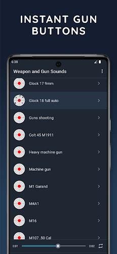 Weapon and gun sounds  Screenshot 3