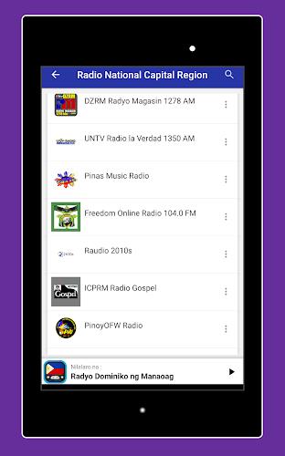 Radio Philippines + Radio Onli  Screenshot 20