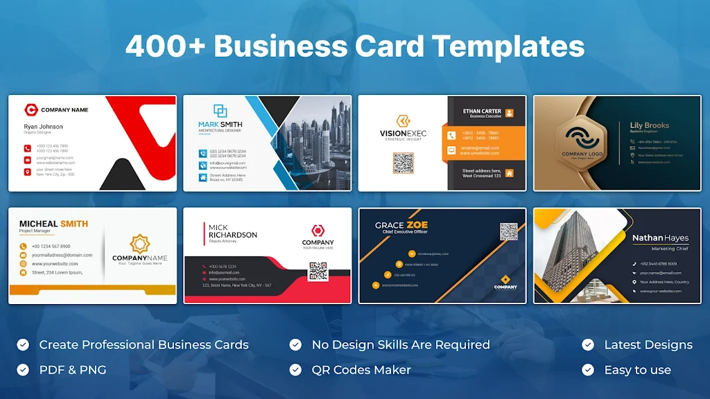 Business Card Maker & Creator  Screenshot 1