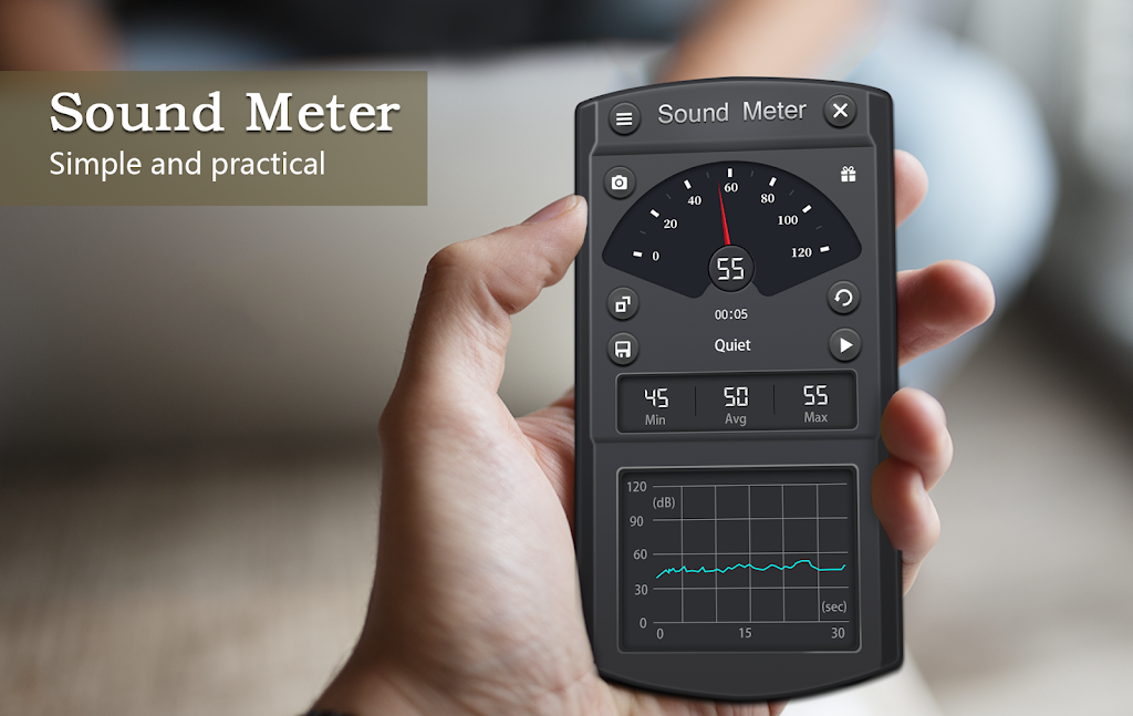 Sound Meter - Decibel Meter  Screenshot 1