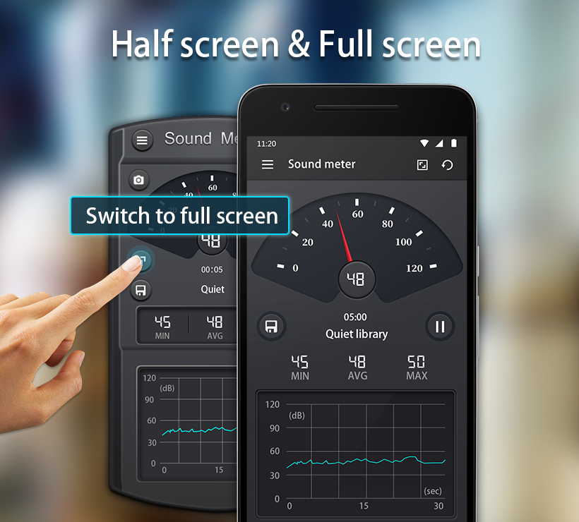 Sound Meter - Decibel Meter  Screenshot 4