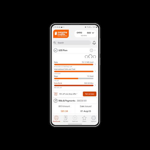 Everyday Mobile (Woolworths)  Screenshot 1