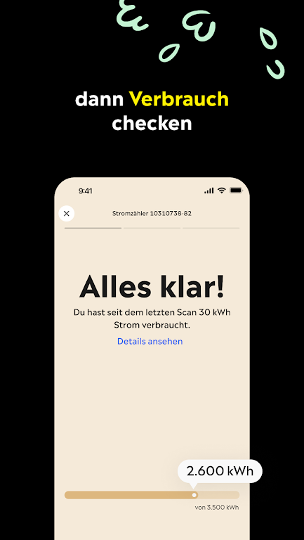 Yello App – Dein Energie-Check  Screenshot 3