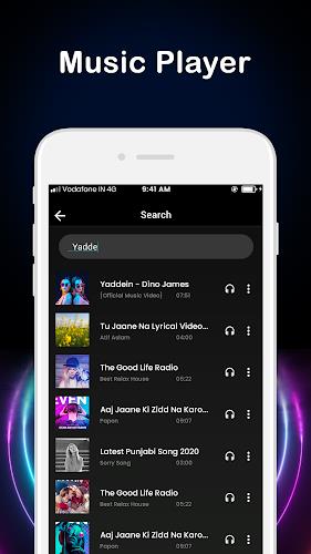 Online Music Player  Screenshot 2