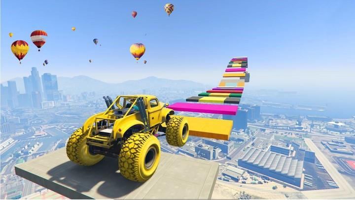 Monster Truck Stunt : Car Game  Screenshot 2