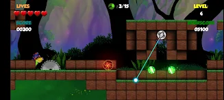 Red Roller Bounce Ball 2  Screenshot 1