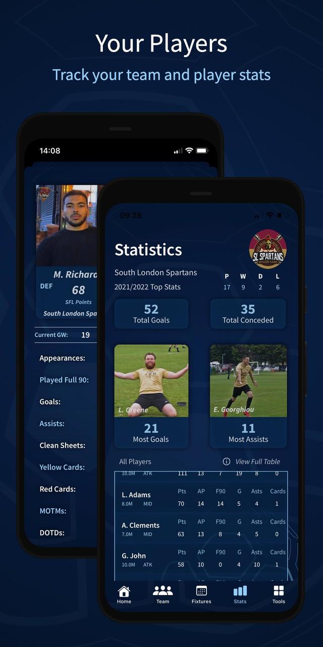 The SFL: Fantasy Soccer  Screenshot 3