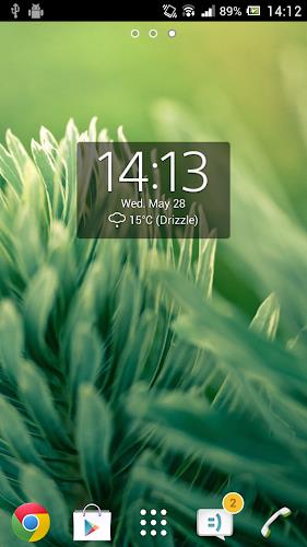 Digital Clock & Weather Widget  Screenshot 6