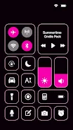 Wow Pink Neon Theme, Icon Pack  Screenshot 4