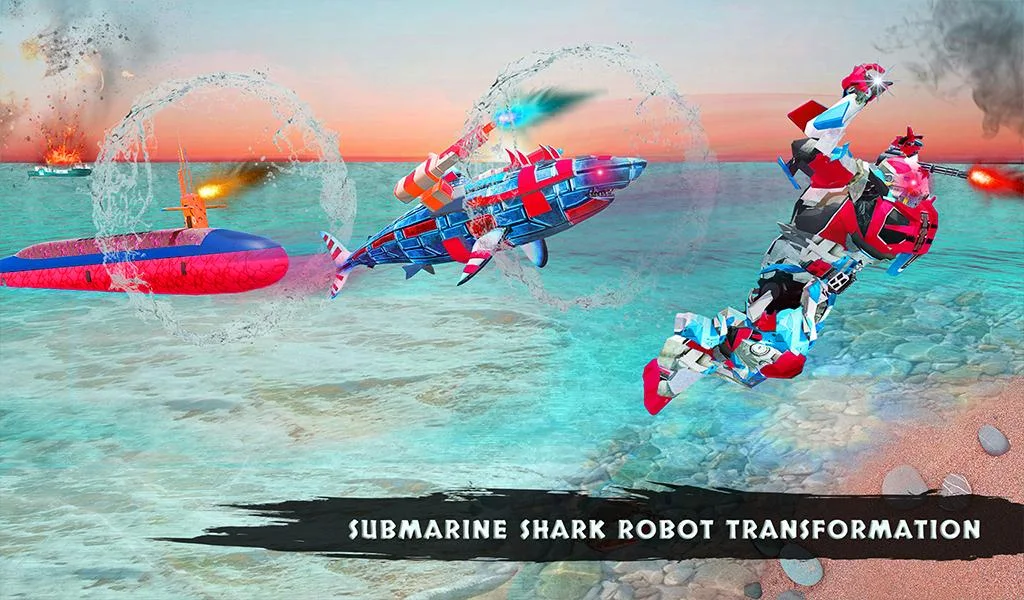 US Police Robot Shark Submarin  Screenshot 3