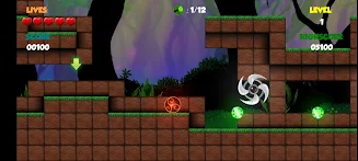 Red Roller Bounce Ball 2  Screenshot 3