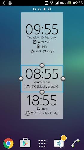 Digital Clock & Weather Widget  Screenshot 4